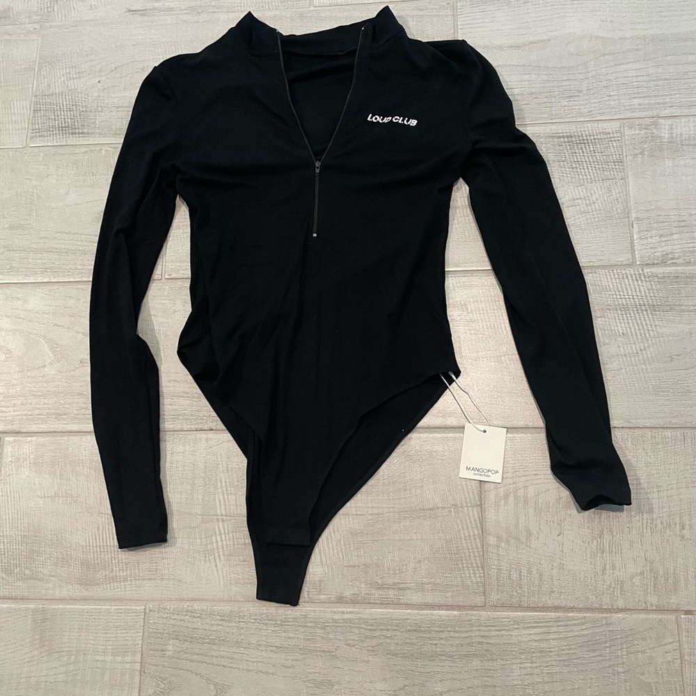 Rolling Loud VIP Loud Club Long Sleeve Zip Bodysuit NWT Size M Festival Merch